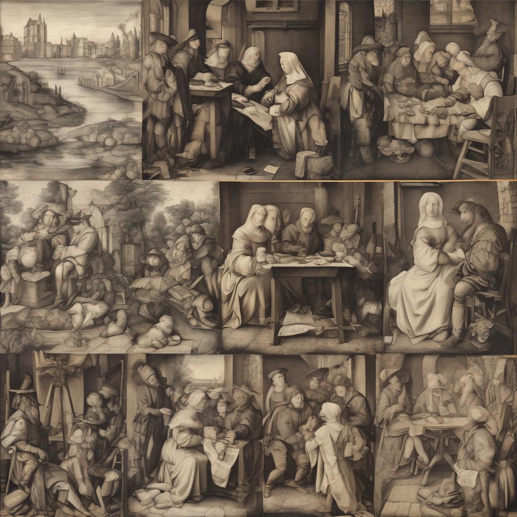 Ο στιλ και οι τεχνικές του καλλιτέχνη